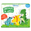 Dinosaurs on Wheels | Wooden Dinosaur Toys on Wheels (9 months - 3 years)