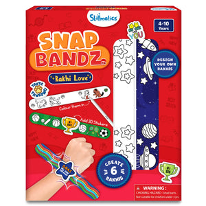 Snap Bandz: Rakhi Love | DIY Art & Craft Activity (ages 4-10)