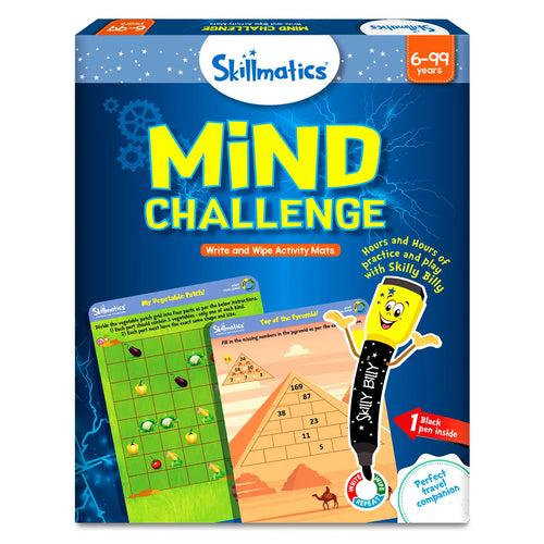 Mind Challenge | Reusable Activity Mats (ages 6+)