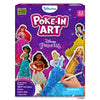 Front box packaging of the Disney Princess Poke-in Art Kit for kids aged 4-9