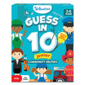 Guess in 10 Junior: Community Helpers | Trivia Card Game (ages 3-6)