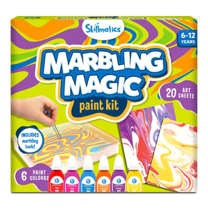 Marbling Magic Paint Kit | Water Marbling Kit (ages 6-12)