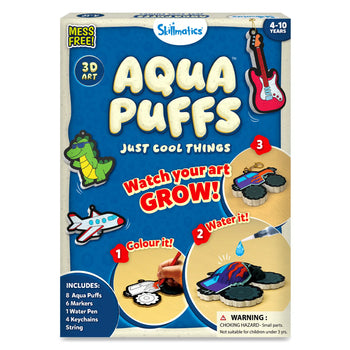 Aqua Puffs: Just Cool Things | 3D Art Kit (ages 4-10)