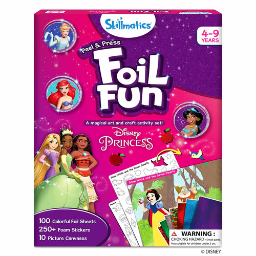 Foil Fun Disney Princess | No Mess Art Kit (ages 4-9)