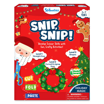 Snip Snip: Holiday Magic | Art & Craft Activity Kit (ages 3-7)