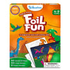 Dinosaur-themed art and craft activity set for children from Foil Fun World Of Dinosaurs
