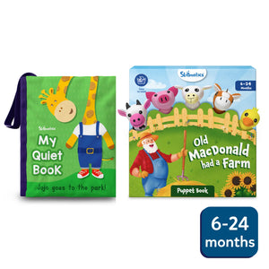 Stories & Sensory Fun Bundle (ages 6-24 months)
