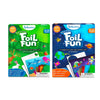 Two Foil Fun craft sets featuring World of Animals and Up in Space for ages 4-9