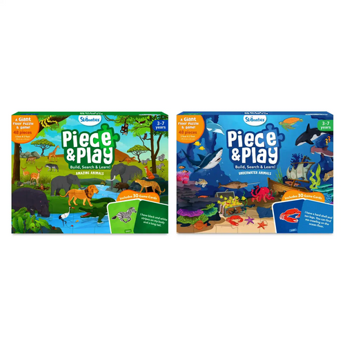 Wildlife Wonders Puzzle Bundle (ages 3-7)