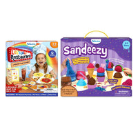 Children’s activity kits for pretend restaurant play and scissor skills development