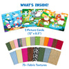 Stick on Fabric Art: Amazing Animals | Tactile & Sensory Fabric Art (ages 4+)