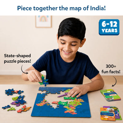 India Map Puzzle | Floor Puzzle & Game (ages 6-12)