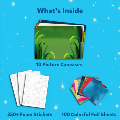 Foil Fun: Bugs & Butterflies | No Mess Art Kit (ages 4-9)