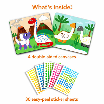 Dot it! - World of Dinosaurs | No mess sticker art (ages 3-7)