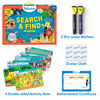 Skillmatics Search & Find Megapack with reusable activity mats and accessories for ages 3-6