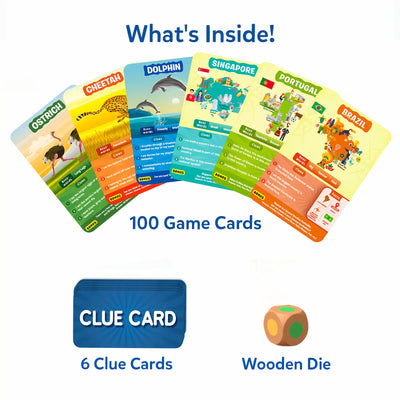 Guess in 10 Combo: Animal Planet + Countries of the World (ages 6+)