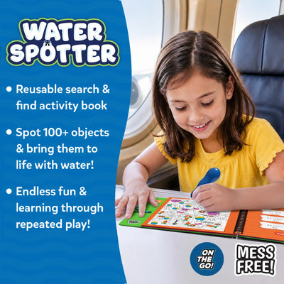Water Spotter: Animals At Play | Reusable Search & Find Book (ages 4-8)