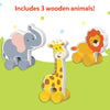 Animals on Wheels | Wooden Animal Toys on Wheels (9 months - 3 years)