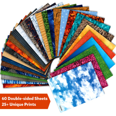 Crafting Paper Wonders Bundle(60 Sheets)