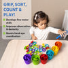 Silicone Rainbow Sorting | Sorting, Counting & Sequencing Toy (ages 3-6)