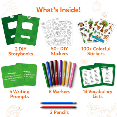 My Storybook Art Kit - Animal Adventures (ages 5-10)