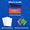 Foil Fun: Up in space | No Mess Art Kit (ages 4-9)