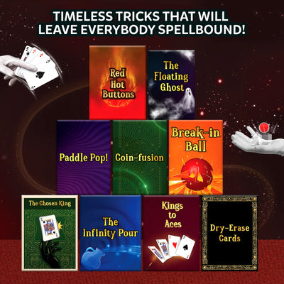 The Classic Magic Kit: Perform 50 Classic Magic Tricks & Illusions (ages 10+)