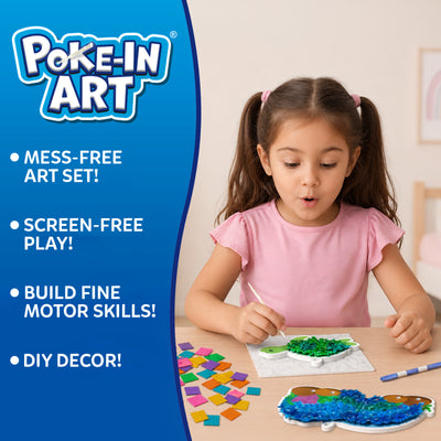 Poke-in Art: Underwater Animals | No Mess Art for Kids (ages 4-9)