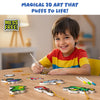 Aqua Puffs: Just Cool Things | 3D Art Kit | Gifts for Ages 4-10
