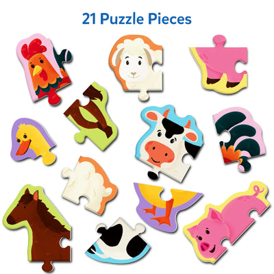 My First Puzzle Set: Farm Animal (ages 3-6)