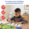 Sticker Stories - Adventures Around Town | Creative Storytelling Kit (ages 3-7)