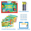 Search and Find reusable activity mats for children ages 3-6 with markers and certificate
