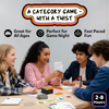First to 5 | Quick Category Game with a Twist (ages 8+)
