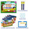Children’s educational game box for sight words on reusable activity mats for ages 3-6
