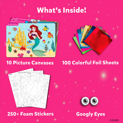 Foil Fun Disney Princess | No Mess Art Kit (ages 4-9)