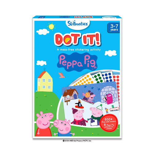 Skillmatics Dot It Peppa Pig sticker activity book for children ages 3 to 7