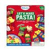 Red toy box for Lets Make Pasta play set with play food items for ages 3-7
