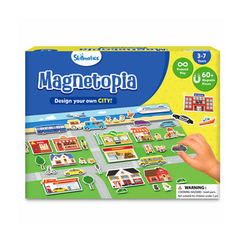 Magnetopia - Design Your City | Interactive Pretend Play Set (ages 3-7)