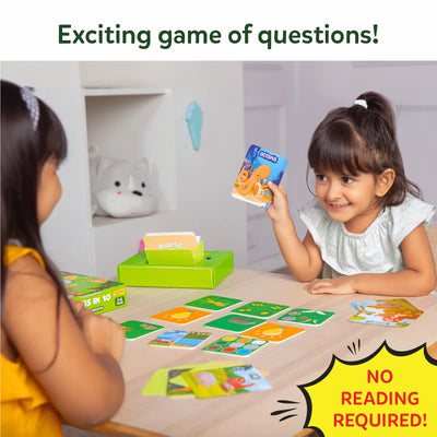 Guess in 10 Junior: World of Animals | Trivia Card Game (ages 3-6)