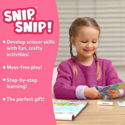 Snip Snip: Unicorns & Princesses | Art & Craft Activity Kit (ages 3-7)