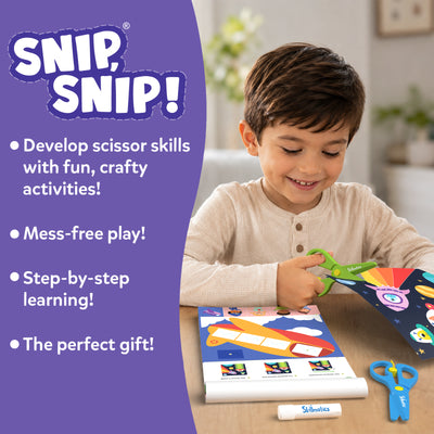 Snip Snip | Art & Craft Activity Kit (ages 3-7)