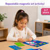 Dot It with Magnets - Unicorns & Princesses | Repeatable Magnetic Art Activity (ages 3-7)