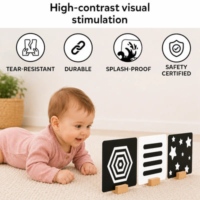 High Contrast Flash Cards for Infants (0-12 months)