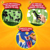 Sun-activated art with stencils and markers from Magical Sun Art: Animals Sun Paper Kit