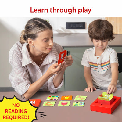 Guess in 10 Junior: Food We Eat! | Trivia Card Game (ages 3-6)