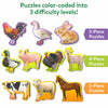 Step By Step Puzzle: Farm Animals (ages 3+)