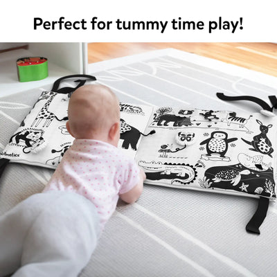 High Contrast Sensory Cloth Mat (0-18 months)