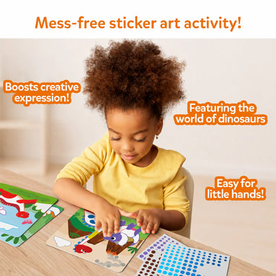 Dot it! - World of Dinosaurs | No mess sticker art (ages 3-7)