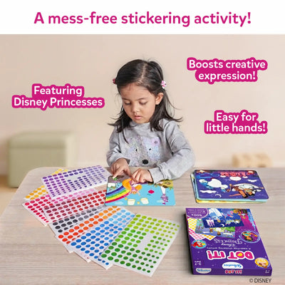 Dot it! - Disney Princess | No mess sticker art (ages 3-7)