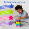 Starry Stacker | Silicone Stacking Toy (Ages 6 months - 3 years)
